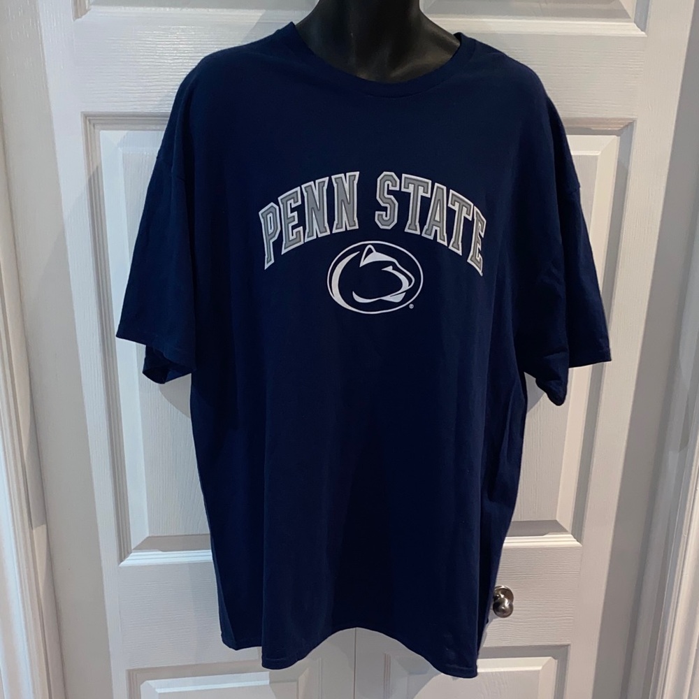 Penn State University T-Shirt Navy Adult Size 2XL